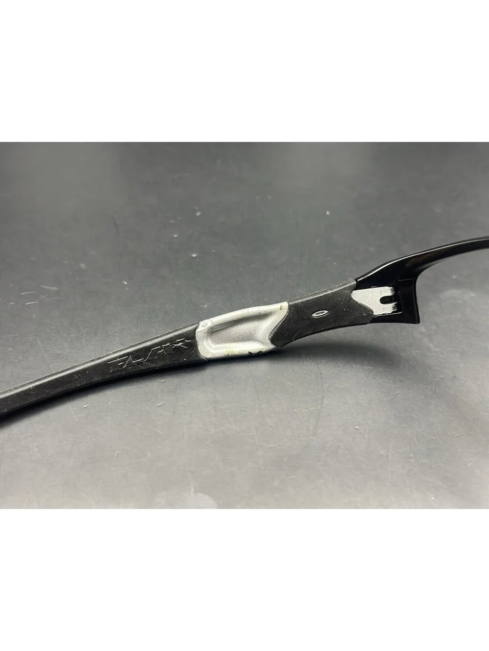 Oakley Flak Jacket Polished Black/Silver Frame